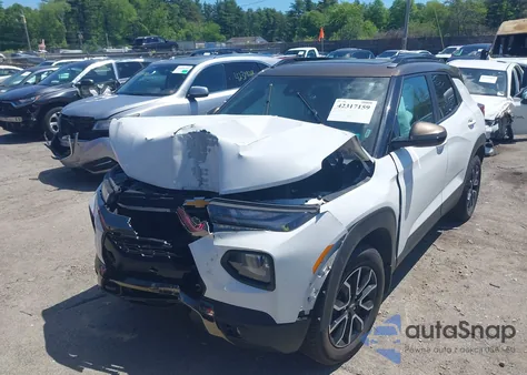 2021 Chevrolet Trailblazer Awd Activ из США, поврежденный, VIN KL79MSSL1MB143545